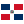 National flag of The Dominican Republic